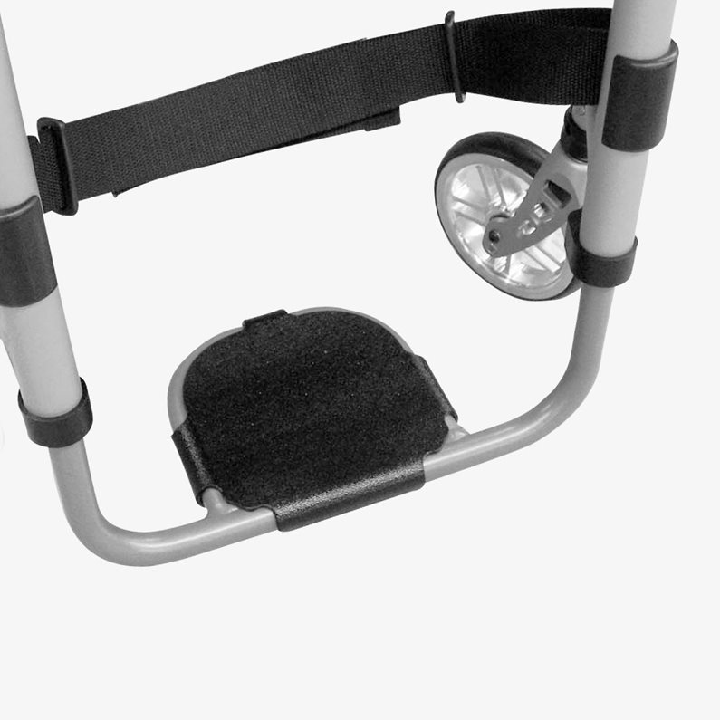 チューブラーフットレスト フラットカバー付き