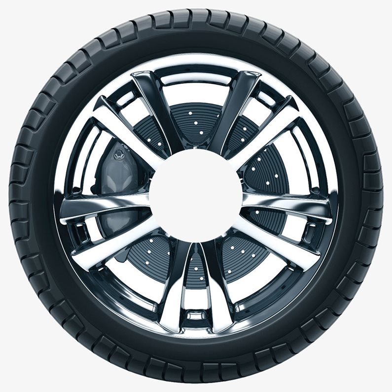 クローム ホイール